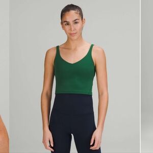 Align Tank Everglade Green